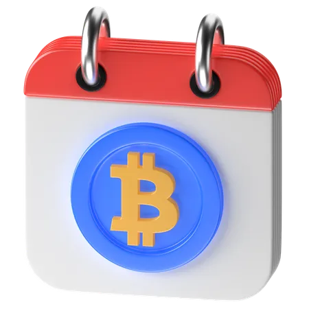 Journée Bitcoin  3D Icon