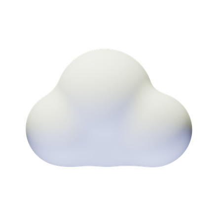 Nuage de jour  3D Icon