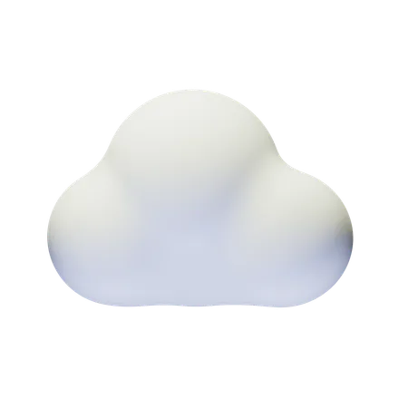 Nuage de jour  3D Icon