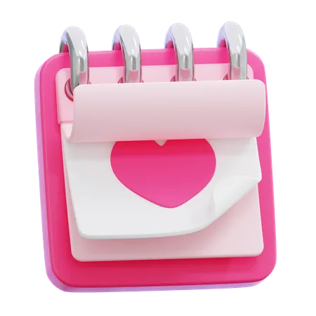 Journée de l'amour  3D Icon