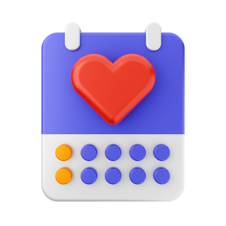 Journée de l'amour  3D Icon