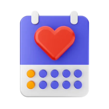 Journée de l'amour  3D Icon