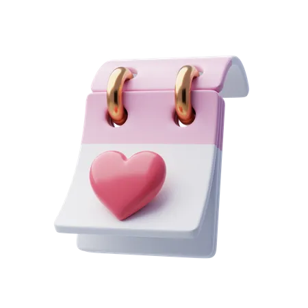 Journée de l'amour  3D Icon