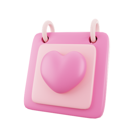 Journée de l'amour  3D Icon