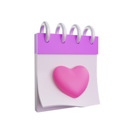 Journée de l'amour  3D Icon