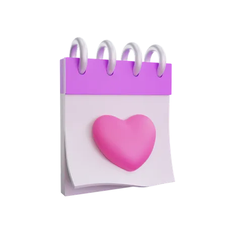 Journée de l'amour  3D Icon