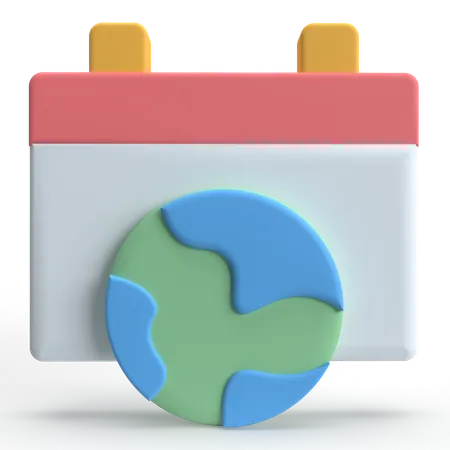 Jour de la Terre  3D Icon