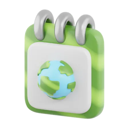 Jour de la Terre  3D Icon