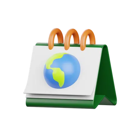 Jour de la Terre  3D Icon