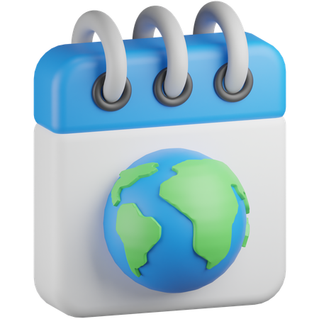 Jour de la Terre  3D Icon