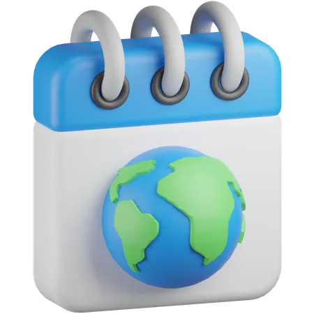 Jour de la Terre  3D Icon