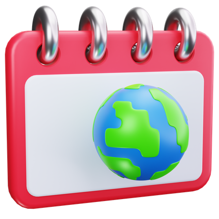 Jour de la Terre  3D Icon