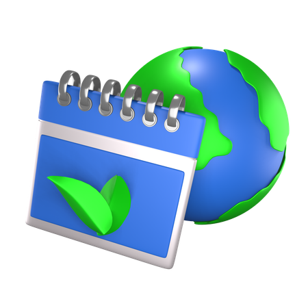 Jour de la Terre  3D Icon