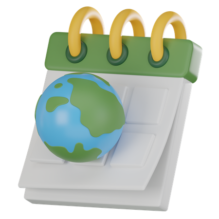 Jour de la Terre  3D Icon