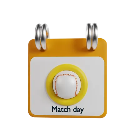 Jour de match  3D Icon