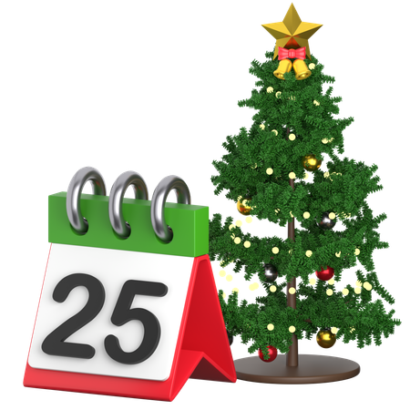 Le jour de Noël  3D Icon