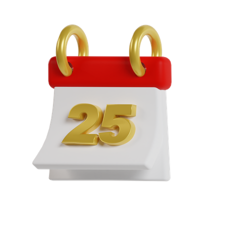 Le jour de Noël  3D Icon