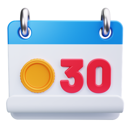 JOUR DE PAIEMENT  3D Icon