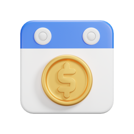 JOUR DE PAIEMENT  3D Icon