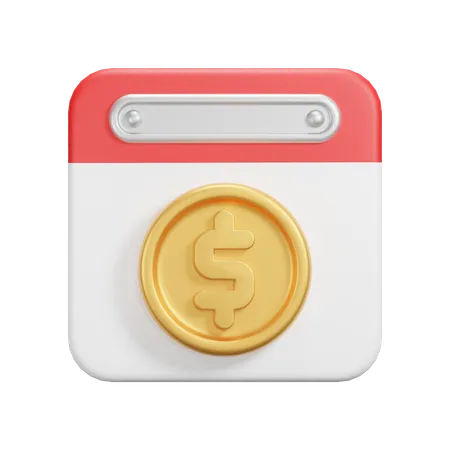 JOUR DE PAIEMENT  3D Icon