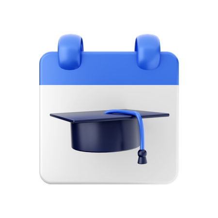 Jour de l'obtention du diplôme  3D Icon