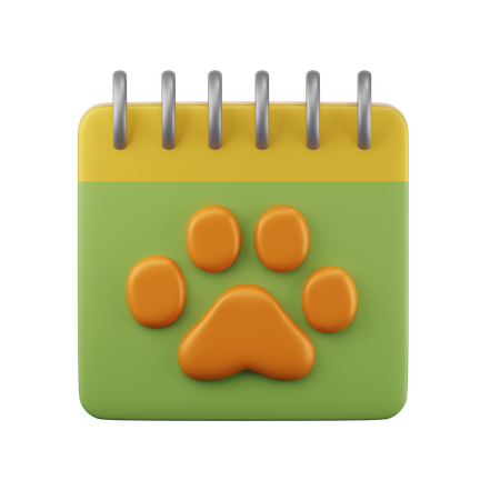 Journée des animaux de compagnie  3D Icon