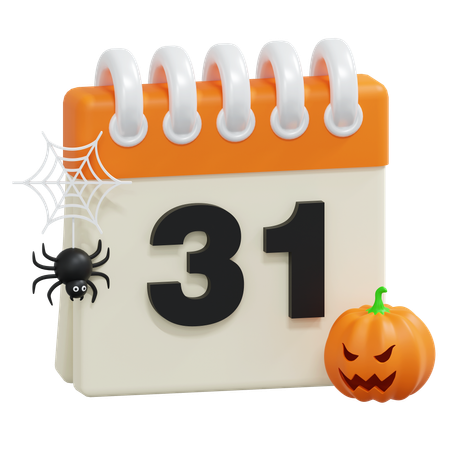 Le jour d'Halloween  3D Icon