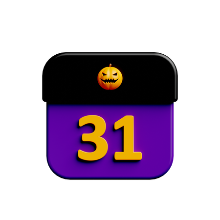 Le jour d'Halloween  3D Icon