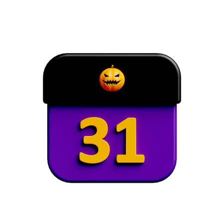 Le jour d'Halloween  3D Icon