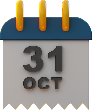 Le jour d'Halloween  3D Icon