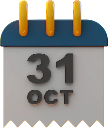 Le jour d'Halloween  3D Icon