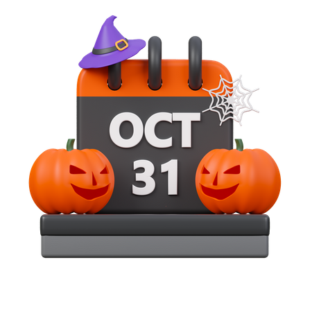 Le jour d'Halloween  3D Icon