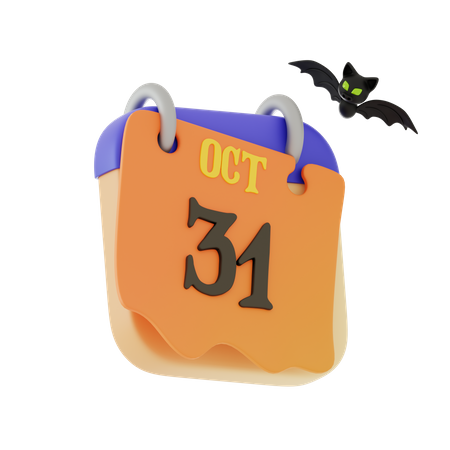 Le jour d'Halloween  3D Icon