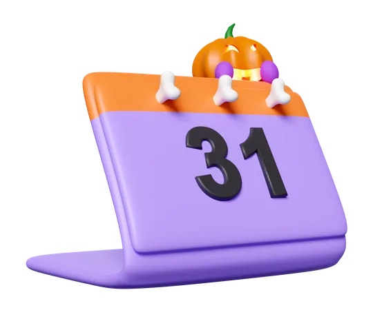 Le jour d'Halloween  3D Icon