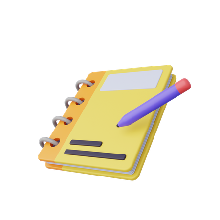 Journal  3D Icon