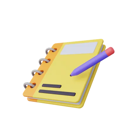 Journal  3D Icon