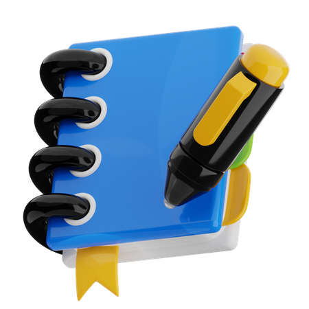 Journal  3D Icon