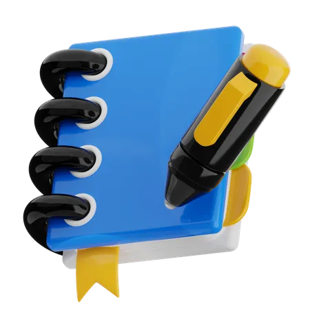 Journal  3D Icon