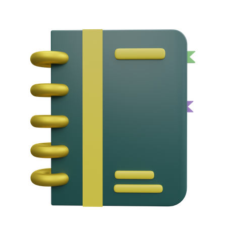 Agenda  3D Icon