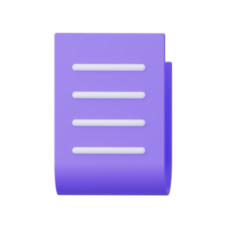 Journal  3D Icon