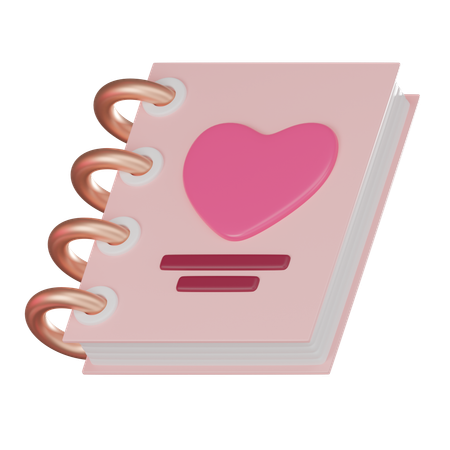 Journal d'amour  3D Icon