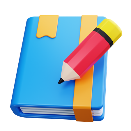 Carnet de voyage  3D Icon