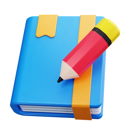 Carnet de voyage  3D Icon