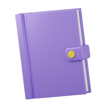 Livre de journal  3D Icon