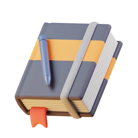 Livre de journal  3D Icon