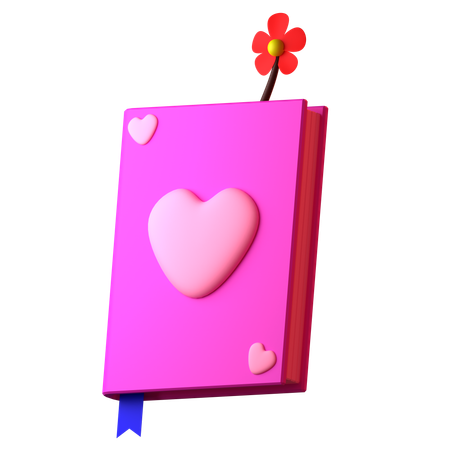 Journal de la Saint-Valentin  3D Icon