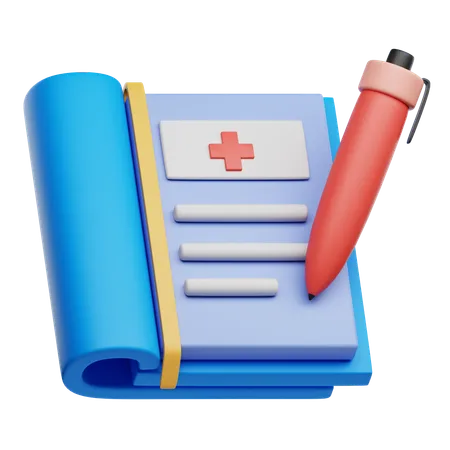 Journalisation  3D Icon