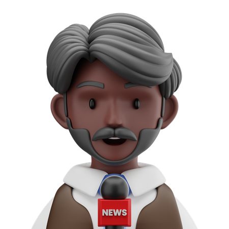 Journalist  3D Icon