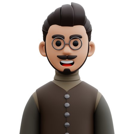 Journalist  3D Icon