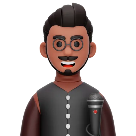 Journalist  3D Icon